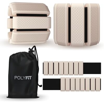 Polyfit Handgelenk- und Knöchelgewichte – 1 Paar – tragbare Knöchelgewichte für Damen und Herren – tragbares Armband für Übung, Yoga, Gehen, Laufen, Tanzen, Barre, Pilates, Cardio, Aerobic, Sand Polyfit Handgelenk- und Knöchelgewichte – 1 Paar – tragbare Knöchelgewichte für Damen und Herren – tragbares Armband für Übung, Yoga, Gehen, Laufen, Tanzen, Barre, Pilates, Cardio, Aerobic, Sand