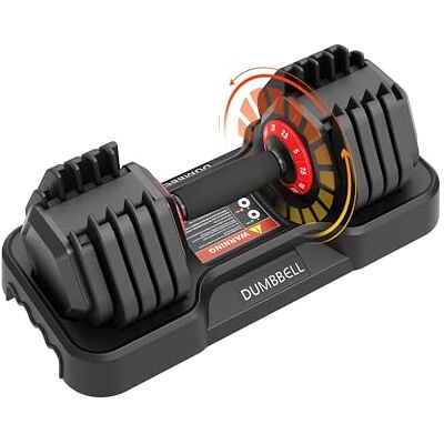 GarveeHome Verstellbar Hanteln 10kg(25LB), Hantelset Mit Rutschfestem Griff Und Aufbewahrungslösung, Kompakte Freihanteln Für Das Heim-Fitnessstudio, Krafttraining Für Männer Und Frauen GarveeHome Verstellbar Hanteln 10kg(25LB), Hantelset Mit Rutschfestem Griff Und Aufbewahrungslösung, Kompakte Freihanteln Für Das Heim-Fitnessstudio, Krafttraining Für Männer Und Frauen