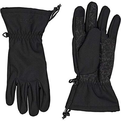CMP Softshell-Handschuhe für Herren, Schwarz, M CMP Softshell-Handschuhe für Herren, Schwarz, M