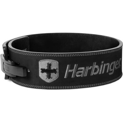 Harbinger 10MM Lever-Hebegürtel – Lendenwirbel-Unterstützung Schwarz, XL; Beugt Hernien & Rückenzerrungen vor; einfache Einstellung mit Hebelspannmechanismus Harbinger 10MM Lever-Hebegürtel – Lendenwirbel-Unterstützung Schwarz, XL; Beugt Hernien & Rückenzerrungen vor; einfache Einstellung mit Hebelspannmechanismus