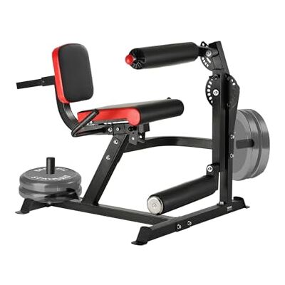 VEVOR sitzende Beinstrecker und Curl-Maschine Trainingsgerät Beinpresse Beintrainer (317 kg belatbar), verstellbare Bein-Trainingsbank, Bein-Drehstrecker Krafttrainingsgerät für Heim-Fitnessstudio VEVOR sitzende Beinstrecker und Curl-Maschine Trainingsgerät Beinpresse Beintrainer (317 kg belatbar), verstellbare Bein-Trainingsbank, Bein-Drehstrecker Krafttrainingsgerät für Heim-Fitnessstudio