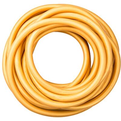 Cando Power Tube - Fitness Tube - Widerstandstrainer für funktionelles Training - 7,6 m - Gold - Ultra schwer Cando Power Tube - Fitness Tube - Widerstandstrainer für funktionelles Training - 7,6 m - Gold - Ultra schwer