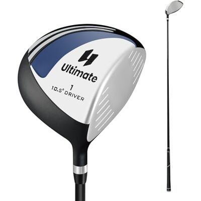 FANTASK komplettes Golfschläger Set für Herren, Golfschlägersätze für Rechtshänder inkl. Schlägerhaube & Graphitschaft, 460CC Golfschläger aus Aluminium, 10,5°Grad, Golf-Treiber für Anfänger & Profis FANTASK komplettes Golfschläger Set für Herren, Golfschlägersätze für Rechtshänder inkl. Schlägerhaube & Graphitschaft, 460CC Golfschläger aus Aluminium, 10,5°Grad, Golf-Treiber für Anfänger & Profis