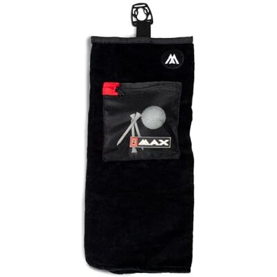 Big Max Quick Lok Towel Handtuch mit Zip-Netz schwarz Big Max Quick Lok Towel Handtuch mit Zip-Netz schwarz