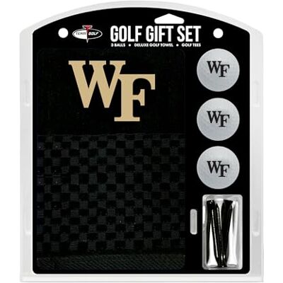 Team Golf NCAA North Carolina Tar Heels Geschenkset: Besticktes Golf-Handtuch, 3 Golfbälle und 14 Golf-Tees 2-3/4-Zoll-Verordnung, dreifach gefaltetes Handtuch 40,6 x 55,9 cm & 100% Baumwolle Team Golf NCAA North Carolina Tar Heels Geschenkset: Besticktes Golf-Handtuch, 3 Golfbälle und 14 Golf-Tees 2-3/4-Zoll-Verordnung, dreifach gefaltetes Handtuch 40,6 x 55,9 cm & 100% Baumwolle