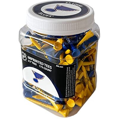 Team Golf Unisex-Erwachsene Jar of Glas mit 175 Golf-Tees, Verschiedene Teamfarben, Einheitsgröße Team Golf Unisex-Erwachsene Jar of Glas mit 175 Golf-Tees, Verschiedene Teamfarben, Einheitsgröße