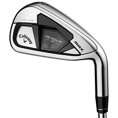 Callaway Golf Rogue ST Max Eisen-Set (rechte Hand, Graphitschaft, Light Flex, 4 Eisen PW, Set mit 7 SCHL?gern) Callaway Golf Rogue ST Max Eisen-Set (rechte Hand, Graphitschaft, Light Flex, 4 Eisen PW, Set mit 7 SCHL?gern)