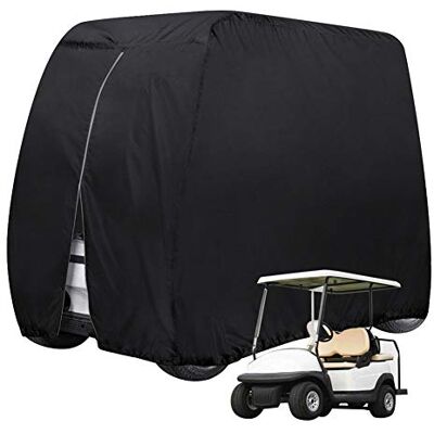 STTC 2/4 Passagier Golf Cart Abdeckung, 210D Waterproof Oxford Staubschutzhülle Golfwagen Abdeckung Abdeckplane Golf Cart Cover,L STTC 2/4 Passagier Golf Cart Abdeckung, 210D Waterproof Oxford Staubschutzhülle Golfwagen Abdeckung Abdeckplane Golf Cart Cover,L