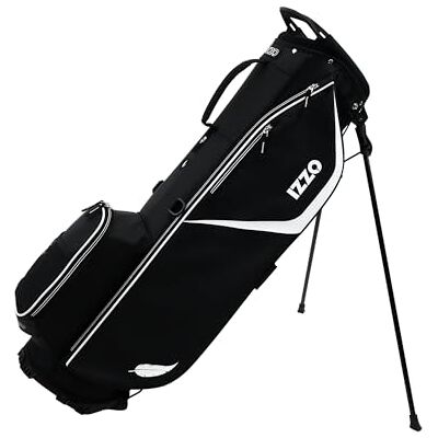 Izzo Uni – Erwachsene Ultra-Lite Golftasche, Schwarz, 3.2 pounds Izzo Uni – Erwachsene Ultra-Lite Golftasche, Schwarz, 3.2 pounds