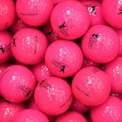 Links Choice Golfbälle, 48 Stück, Rosa Links Choice Golfbälle, 48 Stück, Rosa