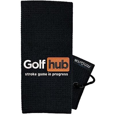 Wolf Golf Towels Golfhub Golf-Handtuch – Golfzubehör für Herren – Golf-Geschenke für Männer – Besticktes lustiges Golf-Handtuch Wolf Golf Towels Golfhub Golf-Handtuch – Golfzubehör für Herren – Golf-Geschenke für Männer – Besticktes lustiges Golf-Handtuch