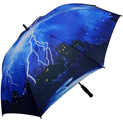 iX-brella XXL Stockschirm Fiberglas Golf Automatik Schwarz iX-brella XXL Stockschirm Fiberglas Golf Automatik Schwarz
