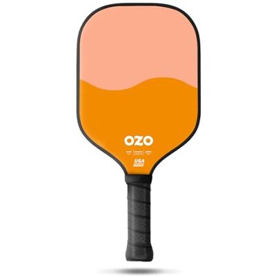 OZO Pickleball – Spark Inceptra Gelato – USAPA-Zugelassener Kontroll-Schläger für Anfänger – Fiberglas-Oberfläche (Erdbeere-Melone), Strawberry & Melon OZO Pickleball – Spark Inceptra Gelato – USAPA-Zugelassener Kontroll-Schläger für Anfänger – Fiberglas-Oberfläche (Erdbeere-Melone), Strawberry & Melon