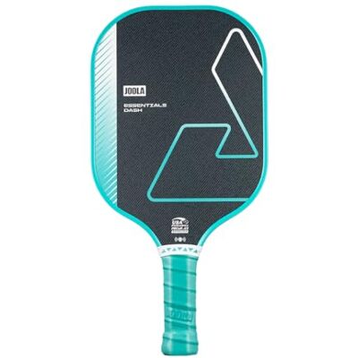 JOOLA Essentials Dash Pickleball-Paddel, 10 mm, Crash Aqua, USAP-geprüfter Schläger JOOLA Essentials Dash Pickleball-Paddel, 10 mm, Crash Aqua, USAP-geprüfter Schläger