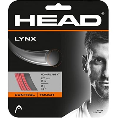HEAD Lynx Set Tennis-Saite, Rot, 1.25 Mm / 17 g HEAD Lynx Set Tennis-Saite, Rot, 1.25 Mm / 17 g