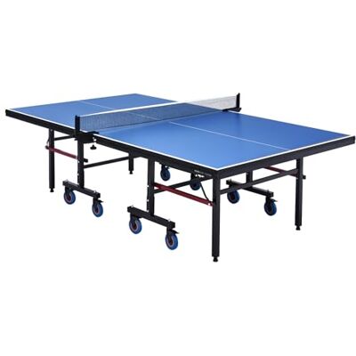 VEVOR Ping-Pong-Tisch, Tischtennistisch, professionelles Tischtennisspiel, Indoor, tragbare MDF-Tischtennisplatte, Faltbarer Ping-Pong-Tisch mit feststellbaren Rädern, 2740 x 1525 x 760 mm Tisch VEVOR Ping-Pong-Tisch, Tischtennistisch, professionelles Tischtennisspiel, Indoor, tragbare MDF-Tischtennisplatte, Faltbarer Ping-Pong-Tisch mit feststellbaren Rädern, 2740 x 1525 x 760 mm Tisch