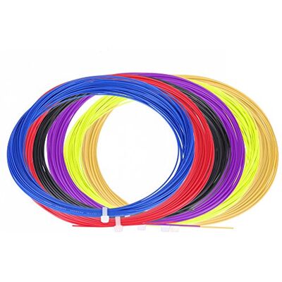 Tbest Badminton Saiten 2pcs Badminton String Set, 10m Durable Nylon Hohe Flexibilität Badminton Racket Racquet String Line Rot, Blau, Schwarz, Fluorescent Green, Lila, Gelb Gym Sport Training Zubehör Tbest Badminton Saiten 2pcs Badminton String Set, 10m Durable Nylon Hohe Flexibilität Badminton Racket Racquet String Line Rot, Blau, Schwarz, Fluorescent Green, Lila, Gelb Gym Sport Training Zubehör