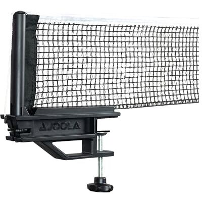 JOOLA Tischtennisnetz Outdoor Weatherproof Tischtennis Netz Robust Wetterfest Mit Schraubtechnik Höhenverstellbar mit Feststellschraube, schwarz,183 cm x 15,25 cm JOOLA Tischtennisnetz Outdoor Weatherproof Tischtennis Netz Robust Wetterfest Mit Schraubtechnik Höhenverstellbar mit Feststellschraube, schwarz,183 cm x 15,25 cm