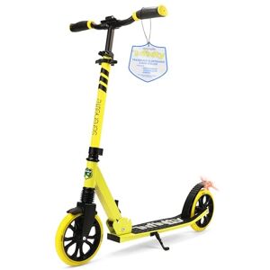 SereneLife Faltbarer Tretroller - Für Jugendliche & Erwachsene, Alu-Deck, Verstellbarer Lenker, Große Räder SereneLife Faltbarer Tretroller - Für Jugendliche & Erwachsene, Alu-Deck, Verstellbarer Lenker, Große Räder