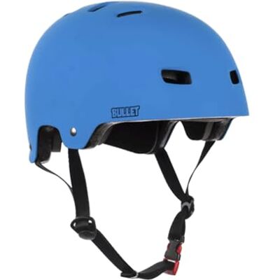 BULLET Matt Blau T35 Skateboardhelm Für Kinder (One Size, Blau) BULLET Matt Blau T35 Skateboardhelm Für Kinder (One Size, Blau)