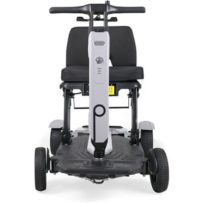 Prophete SM4 Kompakt Elektromobil – Faltbarer 4-Rad E-Scooter mit 250W Motor, 2X 24V/6Ah Li-Ion Akku, bis 20 km Reichweite, LED-Licht, PU-Vollgummireifen, 120 kg Belastung, 4-Radlenkung(Grau) Prophete SM4 Kompakt Elektromobil – Faltbarer 4-Rad E-Scooter mit 250W Motor, 2X 24V/6Ah Li-Ion Akku, bis 20 km Reichweite, LED-Licht, PU-Vollgummireifen, 120 kg Belastung, 4-Radlenkung(Grau)