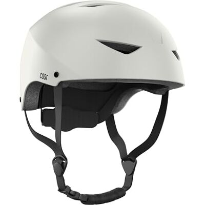 CASR Classic Helm für Skating, Fahrrad & Elektroroller, EPI-Zertifiziert, Verstellbarer Clip, Nylonriemen – leicht & bequem, für Damen und Herren – Grau, Größe M CASR Classic Helm für Skating, Fahrrad & Elektroroller, EPI-Zertifiziert, Verstellbarer Clip, Nylonriemen – leicht & bequem, für Damen und Herren – Grau, Größe M
