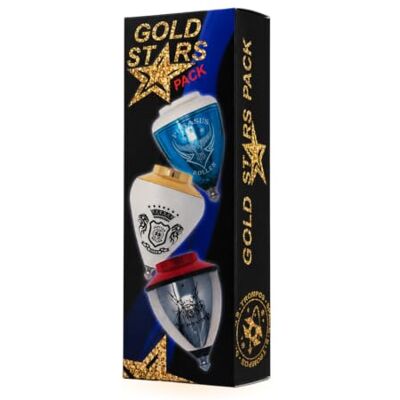 Trompos Space Xtreme Gerardo Pontero und Javi De Maria Pack Gold Star, Mehrfarbig, Medium (Space 008000047) Trompos Space Xtreme Gerardo Pontero und Javi De Maria Pack Gold Star, Mehrfarbig, Medium (Space 008000047)