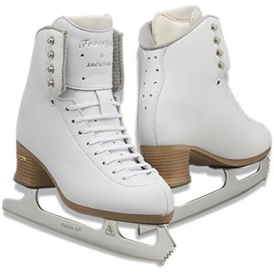 Jackson Freestyle Boot with Aspire XP Blade, Moderate Support Figure Skates for Women and Girls, Championship Quality Ice Skates, (Style No. FS2190) Jackson Freestyle Boot with Aspire XP Blade, Moderate Support Figure Skates for Women and Girls, Championship Quality Ice Skates, (Style No. FS2190)