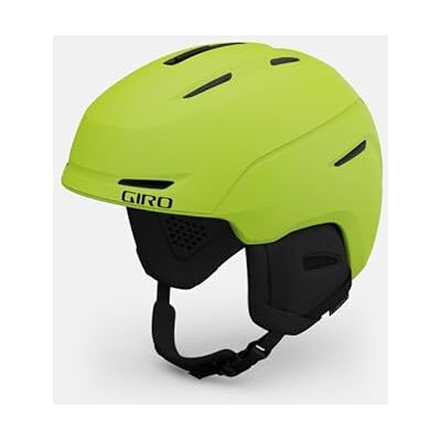 Giro Neo Jr Helme Jugendliche Unisex Schutzausrüstung, Fahrradhelm, Schneehelm, Schnee-Schutzhelm, Limettengrün, M Giro Neo Jr Helme Jugendliche Unisex Schutzausrüstung, Fahrradhelm, Schneehelm, Schnee-Schutzhelm, Limettengrün, M