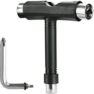 JUHONNZ Skate Werkzeug,Skateboard Tool All in One Schraubenschlüssel mit Inbusschlüssel Skateboard Zubehör mit L Typ Kopfschlüssel Schraubendreher für Skateboards JUHONNZ Skate Werkzeug,Skateboard Tool All in One Schraubenschlüssel mit Inbusschlüssel Skateboard Zubehör mit L Typ Kopfschlüssel Schraubendreher für Skateboards