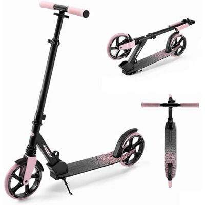 Kinderkraft Freely Scooter ab 3 Jahren, Kinderroller bis zu 100 kg, schnellen Zusammenklappen, Räder aus PP, Rosa Kinderkraft Freely Scooter ab 3 Jahren, Kinderroller bis zu 100 kg, schnellen Zusammenklappen, Räder aus PP, Rosa