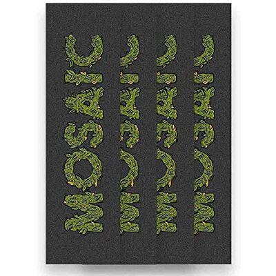 Mosaic All Over 22,9 x 84,9 cm Griptape (4 Stück), Unisex, Erwachsene, mehrfarbig, Einheitsgröße Mosaic All Over 22,9 x 84,9 cm Griptape (4 Stück), Unisex, Erwachsene, mehrfarbig, Einheitsgröße