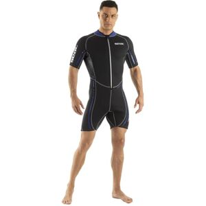 SEAC Trendy Man, einteiliger kurzer Neoprenshorty aus 2,5 mm Neopren mit Reißverschluss vorne, zum Schnorcheln, Surfen und Wassersport in gemäßigten Gewässern für Erwachsene und Kinder, XXL SEAC Trendy Man, einteiliger kurzer Neoprenshorty aus 2,5 mm Neopren mit Reißverschluss vorne, zum Schnorcheln, Surfen und Wassersport in gemäßigten Gewässern für Erwachsene und Kinder, XXL