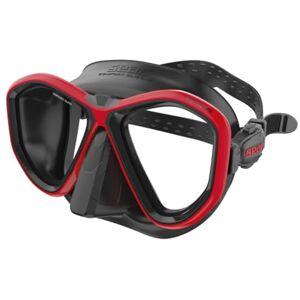 SEAC Symbol, Made in Italy Zweiglas-Tauchmaske mit Einer 3D-Schnalle direkt am Maskenkörper SEAC Symbol, Made in Italy Zweiglas-Tauchmaske mit Einer 3D-Schnalle direkt am Maskenkörper