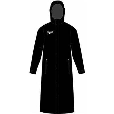 Speedo Unisex Erwachsene Team SP Schwimmparka, Schwarz, L Speedo Unisex Erwachsene Team SP Schwimmparka, Schwarz, L