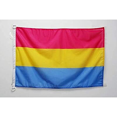 AZ FLAG Bootsflagge Pansexualität 45x30 cm Mesh-Polyester Kunststoffringe Für außen und Boote Pansexuellen Omnisexualität Bootsflagge wetterfest mit doppelten Nähten und verstärkten Kanten AZ FLAG Bootsflagge Pansexualität 45x30 cm Mesh-Polyester Kunststoffringe Für außen und Boote Pansexuellen Omnisexualität Bootsflagge wetterfest mit doppelten Nähten und verstärkten Kanten