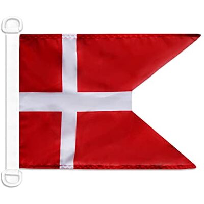 AZ FLAG Bootsflagge Dänemark Seekriegsflagge 45x30 cm Kunststoffringe Für außen und Boote Dänische Bootsflagge wetterfest mit doppelten Nähten und verstärkten Kanten Mesh-Polyester AZ FLAG Bootsflagge Dänemark Seekriegsflagge 45x30 cm Kunststoffringe Für außen und Boote Dänische Bootsflagge wetterfest mit doppelten Nähten und verstärkten Kanten Mesh-Polyester