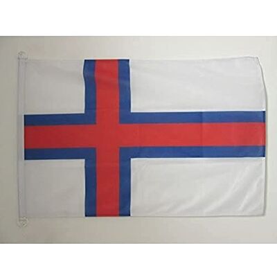AZ FLAG Bootsflagge Färöer-Inseln 45x30 cm Mesh-Polyester Kunststoffringe Für außen und Boote Bootsflagge Føroyar wetterfest mit doppelten Nähten und verstärkten Kanten AZ FLAG Bootsflagge Färöer-Inseln 45x30 cm Mesh-Polyester Kunststoffringe Für außen und Boote Bootsflagge Føroyar wetterfest mit doppelten Nähten und verstärkten Kanten