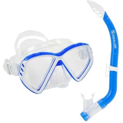 Aqualung Cub Combo SN Kinder-Schnorchelset mit Maske und Schnorchel ab 6 Jahren, bequem, langlebig und für Wasserabenteuer konzipiert, hypoallergen Aqualung Cub Combo SN Kinder-Schnorchelset mit Maske und Schnorchel ab 6 Jahren, bequem, langlebig und für Wasserabenteuer konzipiert, hypoallergen