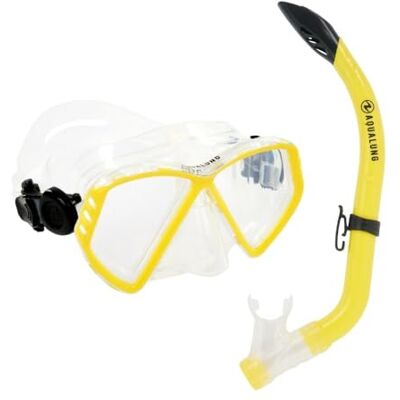 Aqualung Cub Combo SN Kinder-Schnorchelset mit Maske und Schnorchel ab 6 Jahren, bequem, langlebig und für Wasserabenteuer konzipiert, hypoallergen Aqualung Cub Combo SN Kinder-Schnorchelset mit Maske und Schnorchel ab 6 Jahren, bequem, langlebig und für Wasserabenteuer konzipiert, hypoallergen