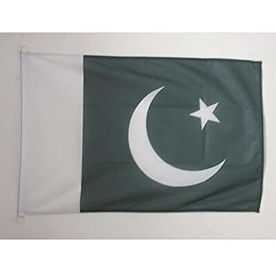 AZ FLAG Bootsflagge Pakistan 45x30 cm Mesh-Polyester Kunststoffringe Für außen und Boote Pakistanische Bootsflagge پاکستان wetterfest mit doppelten Nähten und verstärkten Kanten AZ FLAG Bootsflagge Pakistan 45x30 cm Mesh-Polyester Kunststoffringe Für außen und Boote Pakistanische Bootsflagge پاکستان wetterfest mit doppelten Nähten und verstärkten Kanten