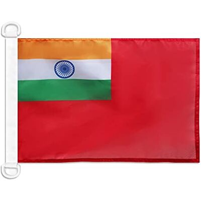 AZ FLAG Bootsflagge Indien Handelsflagge 45x30 cm Kunststoffringe Für außen und Boote Indische Bootsflagge wetterfest mit doppelten Nähten und verstärkten Kanten Mesh-Polyester AZ FLAG Bootsflagge Indien Handelsflagge 45x30 cm Kunststoffringe Für außen und Boote Indische Bootsflagge wetterfest mit doppelten Nähten und verstärkten Kanten Mesh-Polyester
