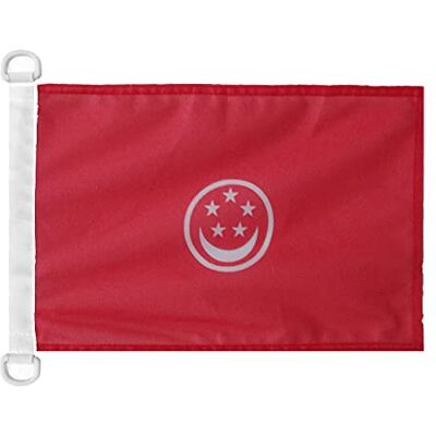 AZ FLAG Bootsflagge Singapur Handelsflagge 45x30 cm Kunststoffringe Für außen und Boote Singapurische Bootsflagge Singapore Civil Ensign wetterfest mit doppelten Nähten und verstärkten Kanten AZ FLAG Bootsflagge Singapur Handelsflagge 45x30 cm Kunststoffringe Für außen und Boote Singapurische Bootsflagge Singapore Civil Ensign wetterfest mit doppelten Nähten und verstärkten Kanten