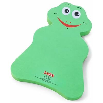 Schlori Schwimmbrett Kinder im Frosch Design, Schwimmhilfe Aus Eva Schaum, Schwimmlernhilfe zum Beinschlag üben, PAK Geprüft TÜV Rheinland, EU Reach Konform, 40 x 28 x 4 cm Schlori Schwimmbrett Kinder im Frosch Design, Schwimmhilfe Aus Eva Schaum, Schwimmlernhilfe zum Beinschlag üben, PAK Geprüft TÜV Rheinland, EU Reach Konform, 40 x 28 x 4 cm