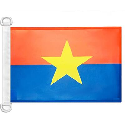 AZ FLAG Bootsflagge Nationale Front für die Befreiung Südvietnams 45x30 cm Für außen und Boote Vietnamesische Bootsflagge wetterfest mit doppelten Nähten und verstärkten Kanten mit Kunststoffringe AZ FLAG Bootsflagge Nationale Front für die Befreiung Südvietnams 45x30 cm Für außen und Boote Vietnamesische Bootsflagge wetterfest mit doppelten Nähten und verstärkten Kanten mit Kunststoffringe