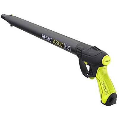 SEAC Asso S/R, pneumatische Harpune ohne Regler, Anti-Stress-Gummigriff, 65 cm SEAC Asso S/R, pneumatische Harpune ohne Regler, Anti-Stress-Gummigriff, 65 cm