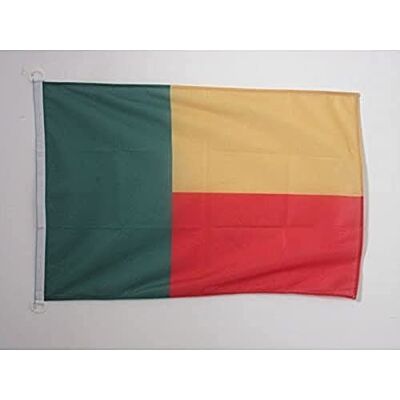 AZ FLAG Bootsflagge Benin 45x30 cm Mesh-Polyester Kunststoffringe Für außen und Boote Beninische Bootsflagge wetterfest mit doppelten Nähten und verstärkten Kanten AZ FLAG Bootsflagge Benin 45x30 cm Mesh-Polyester Kunststoffringe Für außen und Boote Beninische Bootsflagge wetterfest mit doppelten Nähten und verstärkten Kanten