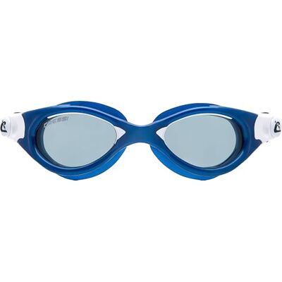 CRESSI seit 1946 Flash Compact Goggles Kompakte Schwimmbrille mit Separaten Gläsern, fürs Schwimmen Pool Triathlon Anti Beschlag_Kratzer_UV Blaues Metall/Weiß_Getönte Gläser_Einheitsgröße CRESSI seit 1946 Flash Compact Goggles Kompakte Schwimmbrille mit Separaten Gläsern, fürs Schwimmen Pool Triathlon Anti Beschlag_Kratzer_UV Blaues Metall/Weiß_Getönte Gläser_Einheitsgröße