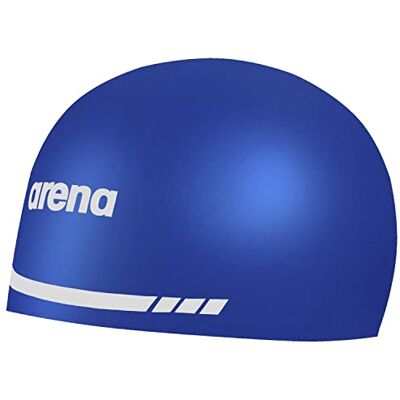 ARENA 3D Soft USA Silikon-Schwimmkappe für Damen und Herren, Schwimmbad-Übungs- und Rennschwimmset, Königsblau, Größe L ARENA 3D Soft USA Silikon-Schwimmkappe für Damen und Herren, Schwimmbad-Übungs- und Rennschwimmset, Königsblau, Größe L
