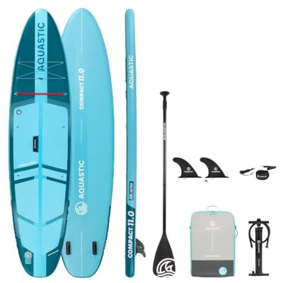 AQUASTIC Compact 11'0 SUP-Board-Set für Allround-Paddling AQUASTIC Compact 11'0 SUP-Board-Set für Allround-Paddling